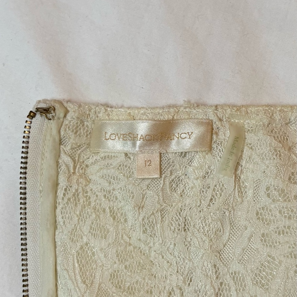 LoveShackFancy Arno Bustier in Antique White - Picture 8 of 8
